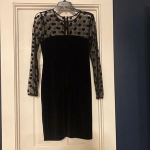 Black Velvet cocktail dress!